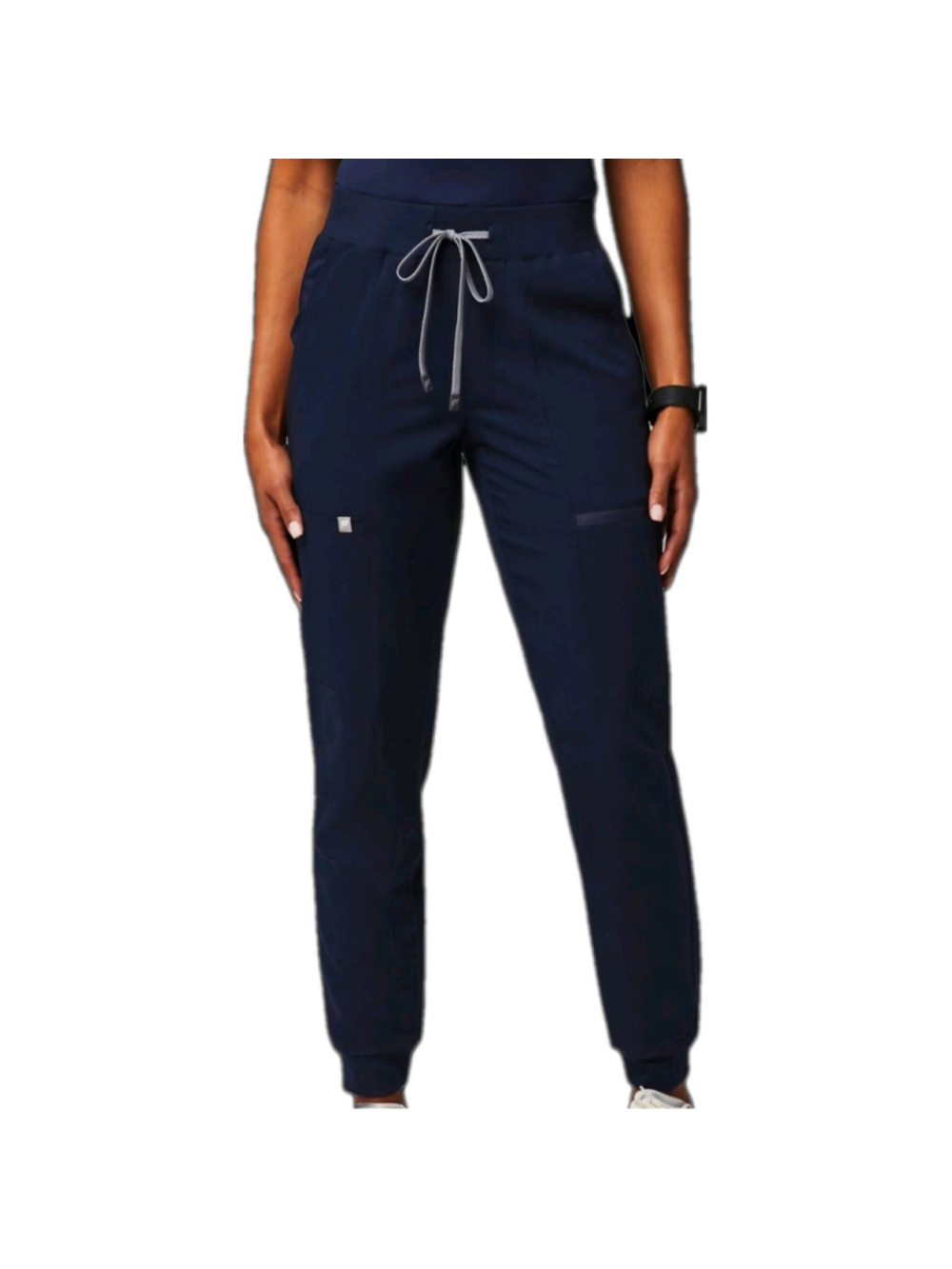 Fabletics Women’s On Call Scrub Jogger Pants XS Navy MotionTech Cargo Uniform